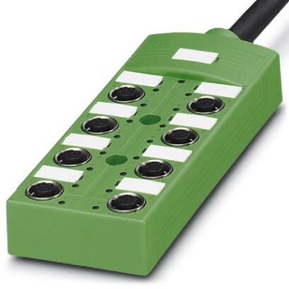 Коробка датчика и исполнительного элемента SACB-8/16-L-10,0PUR SCO | 1517194 Phoenix Contact