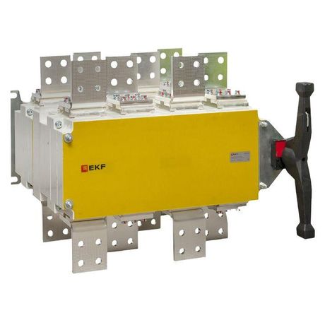 Рубильник-переключатель 2500A 4P c рукояткой управления для прямой установки PowerSwitch EKF - pscs-2500-4