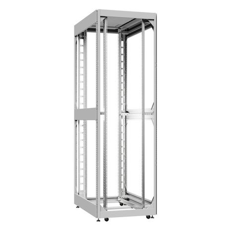 Шкаф серверный 52U 800х1000 передняя дверь: без. задняя боковые панели: цвет: серый RAL7035 - EX 8052.7000 SYSMATRIX