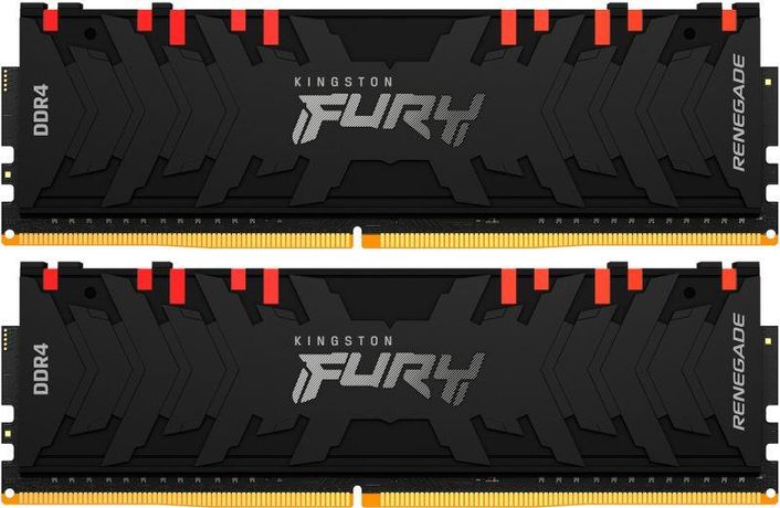 Память оперативная KF436C16RBAK2/16 16GB 3600MHz DDR4 CL16 DIMM (Kit of 2) FURY Renegade RGB KINGSTON 1000632846