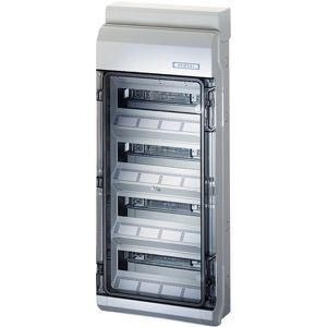 Бокс ОП IP65 для мод. автомат. 48мод. сер. с прозр. дверью KV 9448 HENSEL 6100006