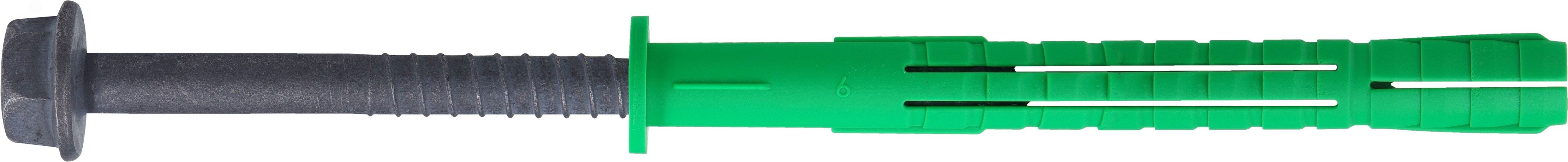 Дюбель фасадный для лёгкого бетона АНФ-Л 10х115 с шурупом ШГ и антикоррозийным покрытием (4шт) - 11 0084 3 Европартнер