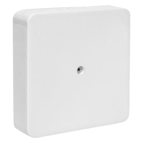 Коробка разветвительная КМР-030-032кг наружная (100x100x28) белая с клеммником 6мм2 | plc-kmr-030-032kg-6 EKF