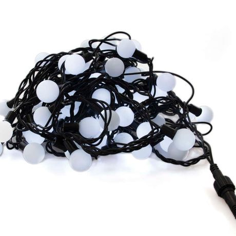 Гирлянда светодиодная "Матовые шарики" OLDBL100-W-E 12м 100LED бел. SHlights 4690601004307