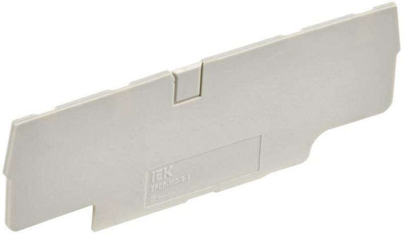 Заглушка для CP-MC 4 вывода 4мм2 серая | YCT22-00-4-K03-004-ZGL IEK