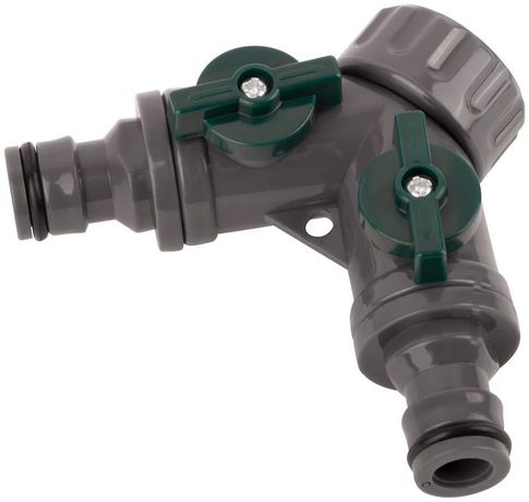 Распределитель 2-х канальный пластиковый FIT 77425 РОС