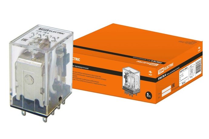 Реле РЭК78/4 3А 110В AC | SQ0701-0045 TDM
