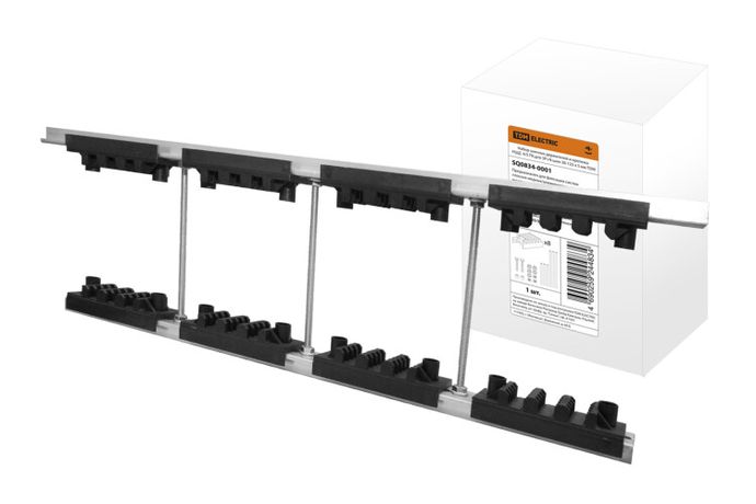 Набор шинных держателей и крепежа НШД 4/5 TN для 3Р+N шин 30-125 x 5 мм | SQ0834-0001 TDM