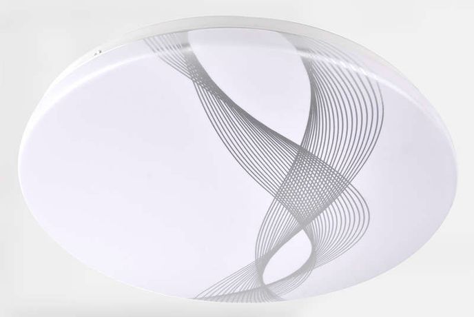 Светильник светодиодный декоративный PPB Wave 12Вт 6500К IP20 d215х50 настенно-потолочный бытовой JazzWay 5024922