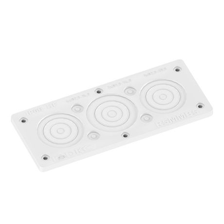 Мембранный кабельный ввод, EPDM, IP66, t эксп. -70..+90, ШхВ 216х89 мм, 4xø2,0-14,0 2xø2,0-54,0 1xø2,0-59,0 мм | R5MMB5 DKC ДКС DKC (ДКС) арт. R5MMB5