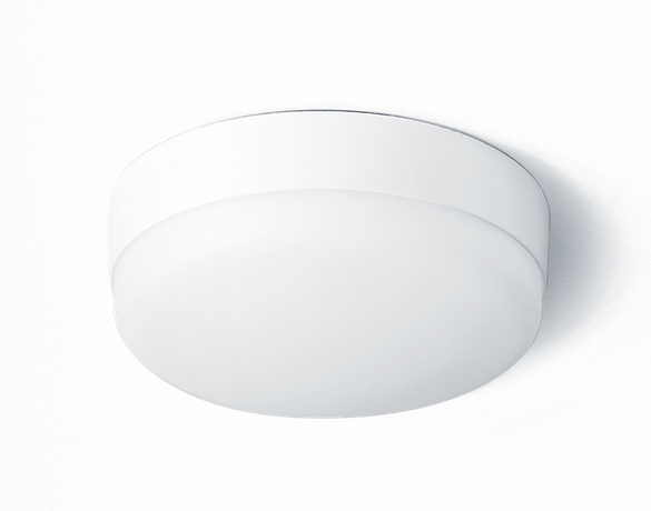 Светильник светодиодный пылевлагозащищенный ДБП-12Вт 4000К 960Лм IP54 микроволновый датчик дежурный режим 170-265В круглый белый полипропилен ФАZА - 5038202 Jazzway