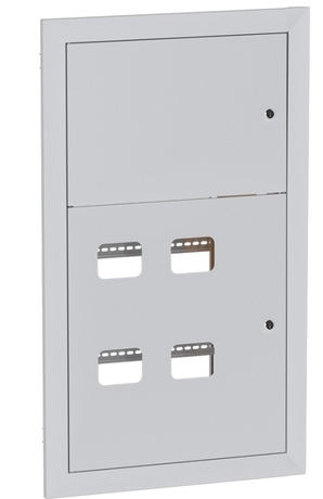 Щит этажный 4 кв. без слабот. отс. (1000х650х150) Basic |mb28-v-4r| EKF