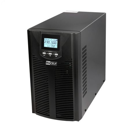 Источник бесперебойного питания Online UPO 2000 Ва/1800 Вт 4 мин Tower 4xSchuko CEE 7 RS-232, USB, AS400 или SNMP - UPO-2000T-48-I RUCELF