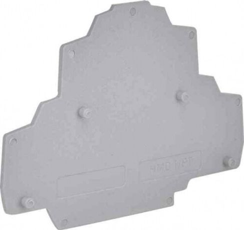 Изолятор торцевой HMD.1/PTGR серый для HMD.1 - ZHD201GR ДКС