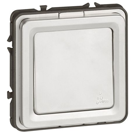 Выключатель двухполюсный - Программа Soliroc 20 AX 250 В~ IK 10 IP 55 | 077822 Legrand