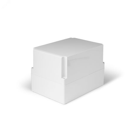 Корпус термопластиковый Cubo S 175 x 250 мм, 75 мм основание, глухая стенка, серая крышка, ABS, IP 66/67 - SABP182518HG Ensto