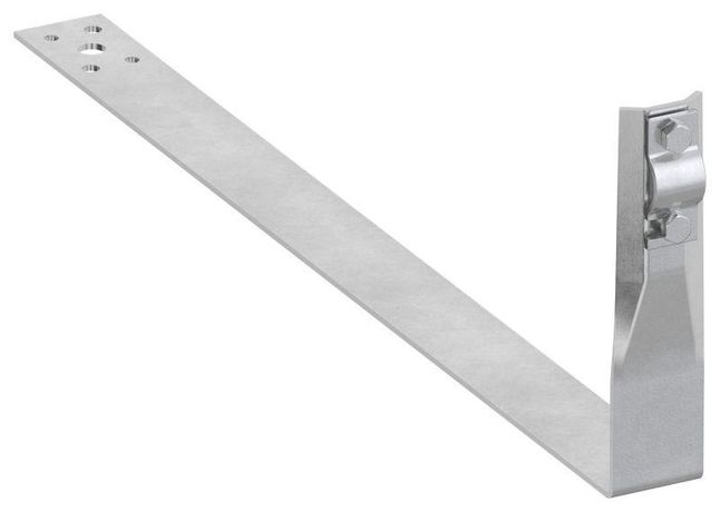 Держатель проводника круглого 6-10мм черепичная кровля L=380мм оцинкованная сталь IEK - ZDP80-11-5-16-380