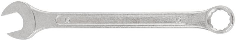 Ключ комбинированный ''Хард'', хромированное покрытие 15 мм - 63145 РОС