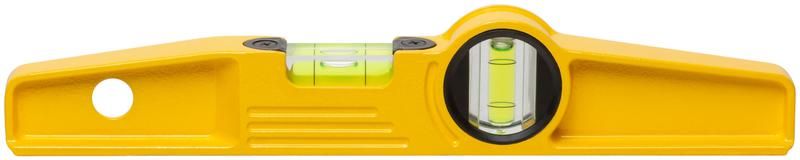 Уровень ''Хард'' мини, 2 глазка, литой усиленный профиль, фрезерованная рабочая грань, магниты 250 мм - 18591 РОС