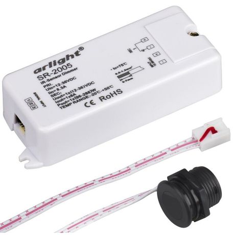 Диммер SR-2005 (12-36V, 96-288W, IR-Sensor) | 014047 Arlight