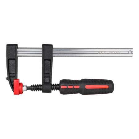 Струбцина винтовая (тип F, 150 мм, двухкомпонентная рукоятка) - HCLF01-0150 PIT