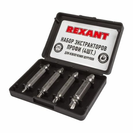 Набор экстракторов для шурупов Профи | 12-6703 REXANT