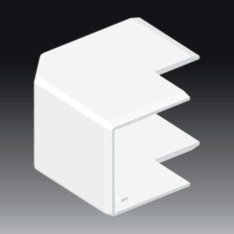 Угол внешний на 90 гр. LHD 40X40 8646 (HB) (Цвет Белый) | 8646_HB Kopos