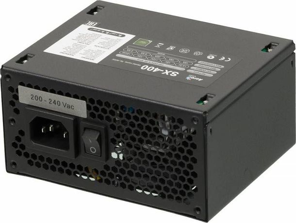 Блок питания SFX 400W SX-400 (24+4+4pin) 80мм fan 3xSATA RTL AEROCOOL 388484