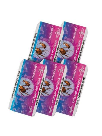 Ловушка клеевая от тараканов и муравьев (уп.5шт) КОСМОС KOC_GH335_5 КОСМОС арт. KOC_GH335_5