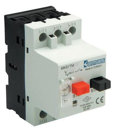 Автомат защиты двигателя термомагнитный (2.50-4.00А) - MKS1TM-4 EMAS