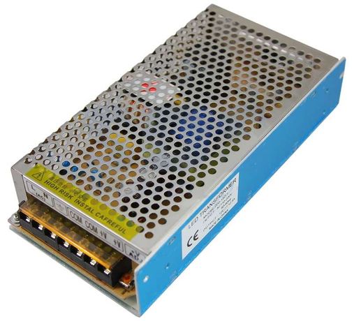 Источник питания 220V AC/12V DC, 12,5A, 150W с разъёмами под винт, без влагозащиты (IP23) | 200-150-1 SDS MEET