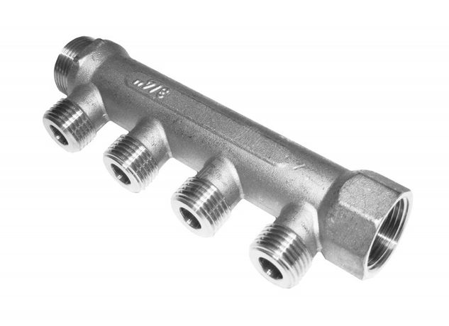 Коллектор резьбовой ВМ 3/4x3/4x1/2x2 - 02421 AQUALINK
