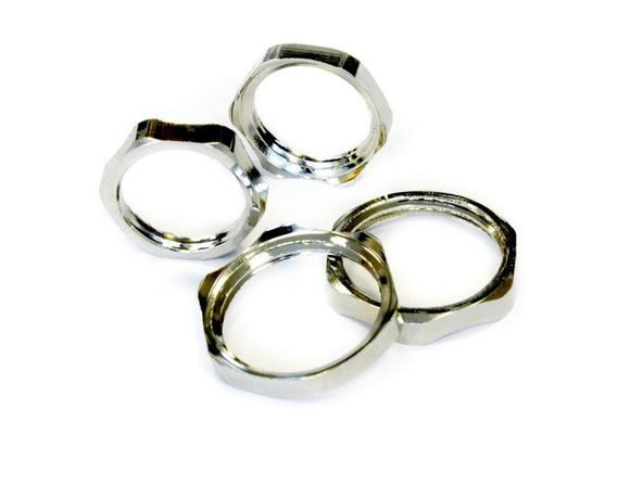 Гайка латунная заземляющая ГЗ M 16х1.5 установочная (уп.50шт) ЗЭТАРУС zeta30802