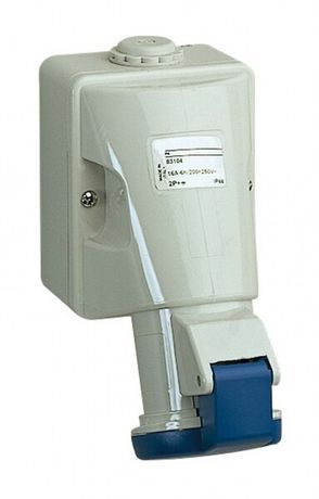 Розетка настенная 32А 220В 2P+E винт. клеммы IP44 SchE 83116 APC