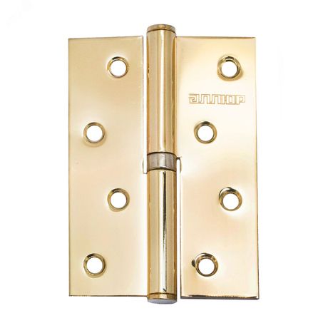 Петля дверная универсальная 2шт АЛЛЮР 2043 L1-RH-1BB-BP латунь - 1111 ПТК