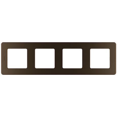 Рамка 4-местная бронза INSPIRIA - 673969 Legrand