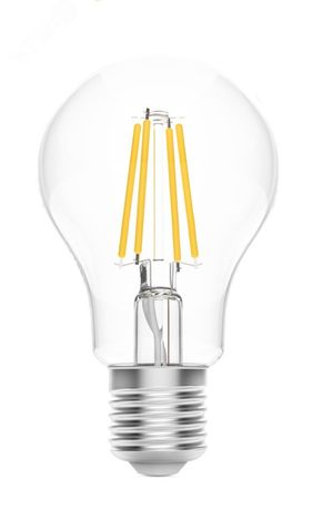 Лампа светодиодная умная 7 Вт 806 лм 2700К AC 220-240В E27 А60 (груша) Управление по Wi-Fi, диммируемая Smart Home Gauss - 1200112