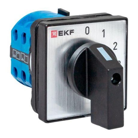 Переключатель кулачковый ПК-1-101 10А 1P «0-1-2-3» IP65 | pk-1-101-10-65 EKF