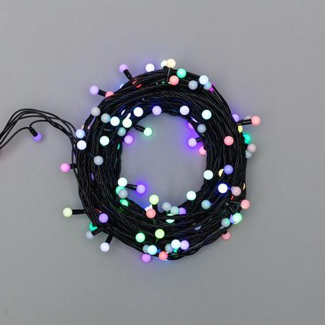 Гирлянда профессиональная LED - шарики RGB d13мм 20м 303-509-1 NEON-NIGHT