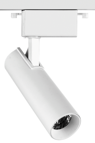 Светильник светодиодный трековый однофазный PTR 0610 10w 4000K 24° WH (белый) IP40 | .5035737 JAZZWAY