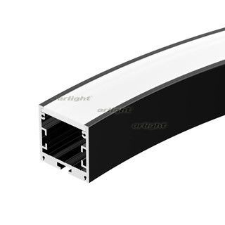 Профиль SL-ARC-3535-D800-A45 BLACK (320мм, дуга 1 из 8) (ARL, Алюминий) - 027640 Arlight