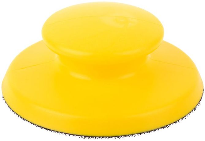 Блок шлифовальный ручной круглый 125мм под липучку FIT 39748 РОС