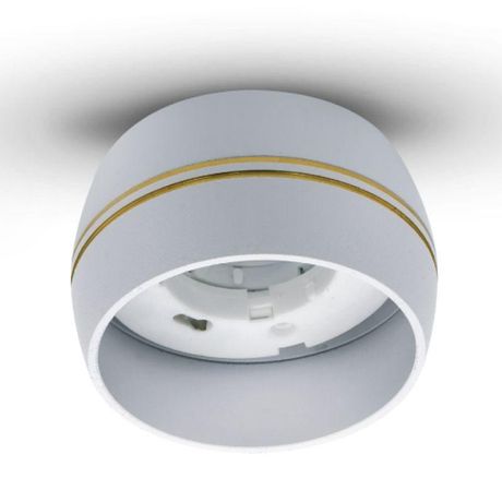 Светильник встраиваемый IP20 металлический под лампу GX53 LGX53-03 C01 бел. Camelion 15397