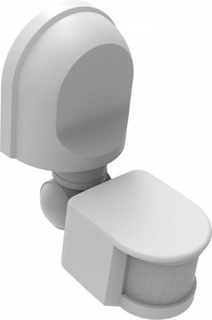 Датчик движения инфракрасный ДДИ-101 02 1200Вт 2-12м 180град. бел. DEKraft 60131DEK APC