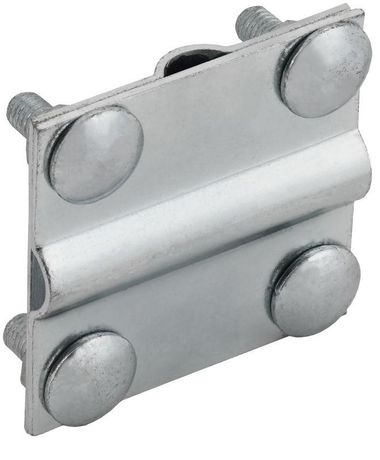 Зажим крестообразный полоса/пруток-полоса/пруток 40/12мм оцинкованная сталь IEK - ZCC13-11-1-12-40