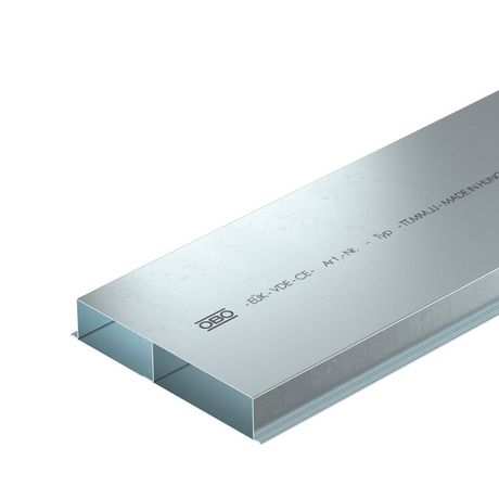Кабельный канал для заливки в стяжку EUK 2000x250x48 мм (сталь) (S2 25048) | 7400320 OBO Bettermann