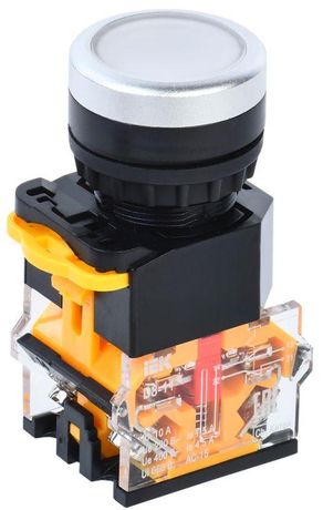 Кнопка D8-11 d22мм 1НО+1НЗ бел. KARAT IEK BBT30-11-3-22-K01