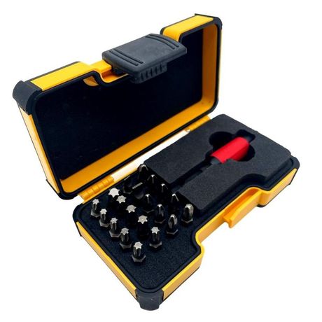 Набор бит SL/PZ/PH/TX с битодержателем STAR в кейсе, 21 шт | 02082136 Felo