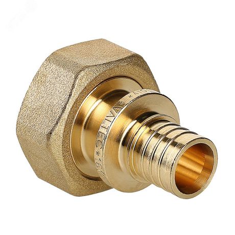 Соединитель надвижной с накидной гайкой EUROCONUS 20(2.8)х3/4'EC - VTm.422.EBG.002005 VALTEC IU4222005E