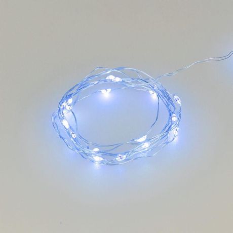 Гирлянда светодиодная ARD-DEW-HOME-2000-CLEAR-20LED-STD Blue (1.5V, Battery Pack, Cork) (Ardecoled, IP20) - 048699 Arlight